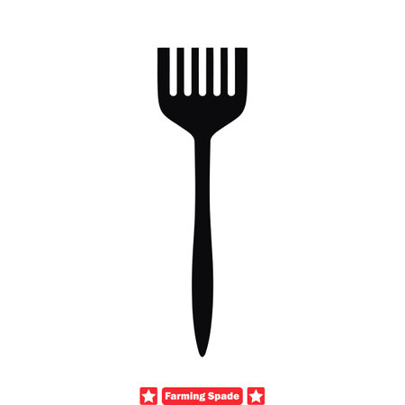 Vintage Handheld Spade Vectors  Farming Implements Collectionのイラスト素材