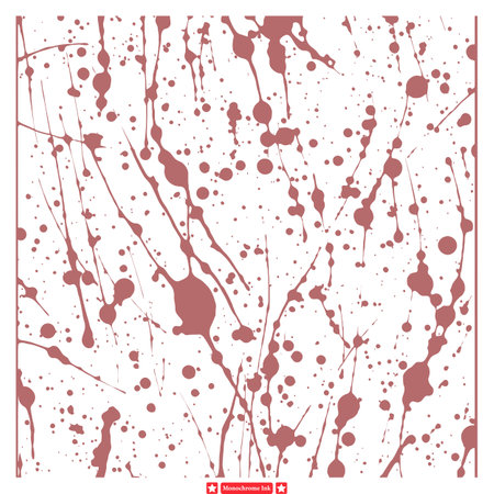 Chic Monochrome Ink Drip Vector Illustration for Trendy Artistic Projectsのイラスト素材