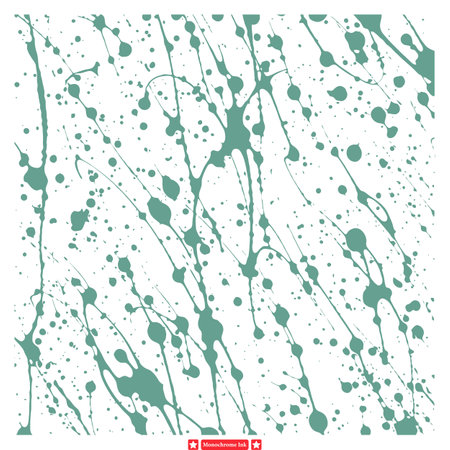 Gothic Monochrome Ink Streak Vector Pattern for Dramatic Graphic Themesのイラスト素材