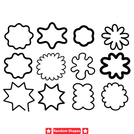 Celestial Geometric Constellations  Cosmic Vector Silhouettes for Celestial and Astral Themesのイラスト素材