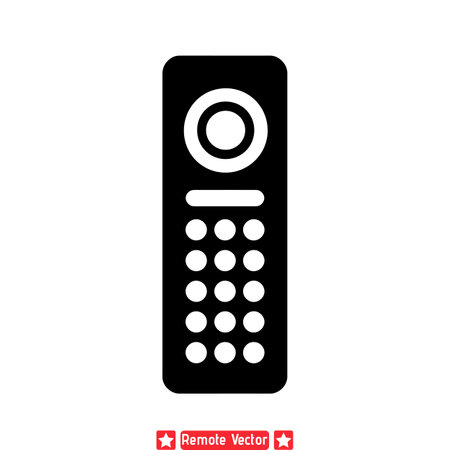 Telework Concepts  Vector Graphics Illustrating Remote Work Strategies and Virtual Collaboration Techniquesのイラスト素材