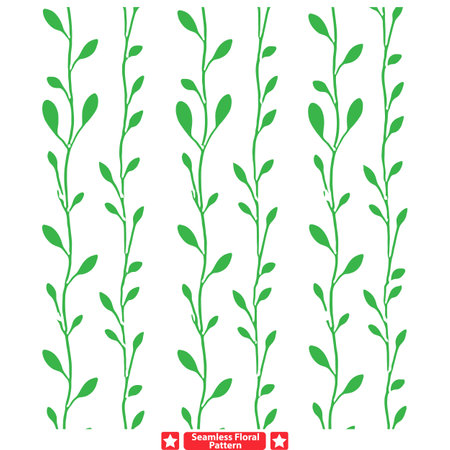 Romantic Floral Silhouette Backgrounds  Tender Patterns for Love Themed Projectsのイラスト素材