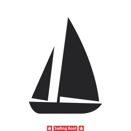 Maritime Majesty  Vector Illustrations of Sailing Ships Depicting the Grandeur of the Oceanのイラスト素材