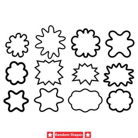 Geometric Harmony Fusion  Balanced Vector Elements for Tranquil and Harmonious Visualsのイラスト素材