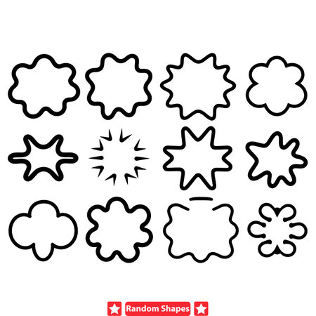 Industrial Geometry Landscape  Urban Vector Silhouettes for Industrial and Urban Themesのイラスト素材