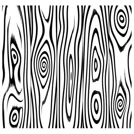 Classic Monochrome Wooden Board Textureのイラスト素材