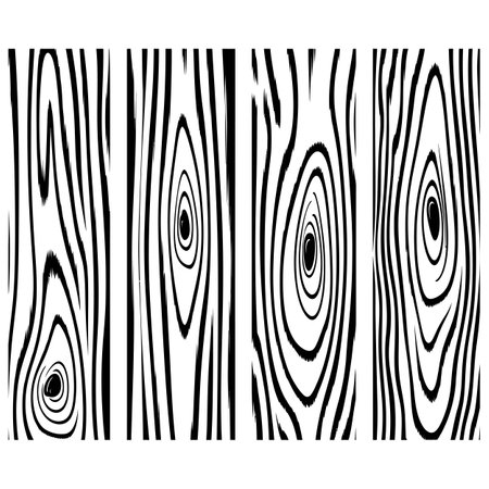 Abstract Monochrome Wooden Grain Textureのイラスト素材