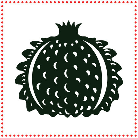 Prickly Perfection  A Guide to the Most Unique Spiked Fruits in the Worldのイラスト素材