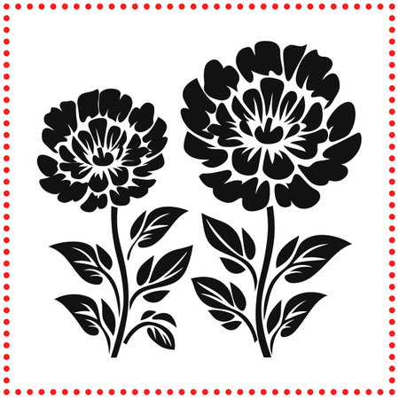 Detailed Floral Design for High End Product Packaging and Labelsのイラスト素材