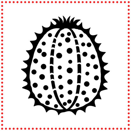 Spikes and Flavor  Exploring the Unusual Fruits of the Tropical Forestのイラスト素材