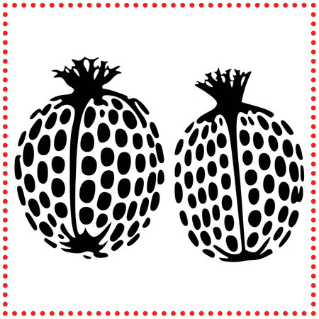 Guarded by Spikes  How Nature Protects Its Most Precious Fruitsのイラスト素材