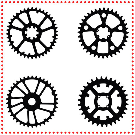 Turn Ideas into Action  Gear Design for Technical and Mechanical Marketingのイラスト素材