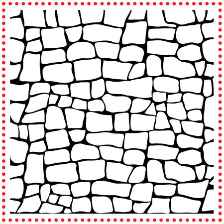 Foundations of Elegance  Creating Lasting Impressions with Stone Patterns.のイラスト素材