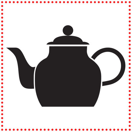 The Perfect Brew  How a Teapot Enhances the Flavor of Your Tea.のイラスト素材