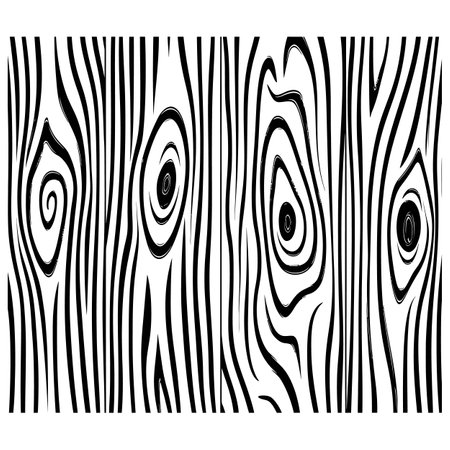 Chic Monochromatic Timber Grain Backgroundのイラスト素材