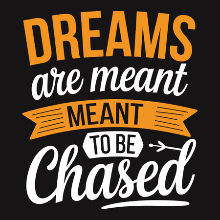 Dreams Begin Where Comfort Ends - Motivational Typography for Brave Achieversのイラスト素材