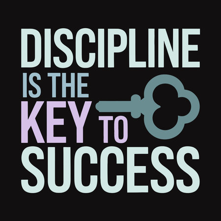 Bold and Powerful Fitness Typography That Drives You to Achieve Your Goalsのイラスト素材