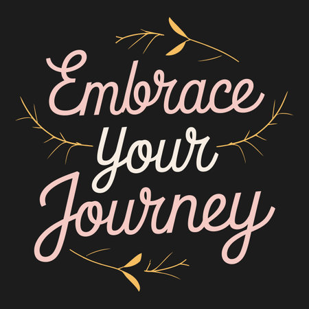 Positive and Inspiring Mental Health Quote for Encouragement and SelfLoveのイラスト素材