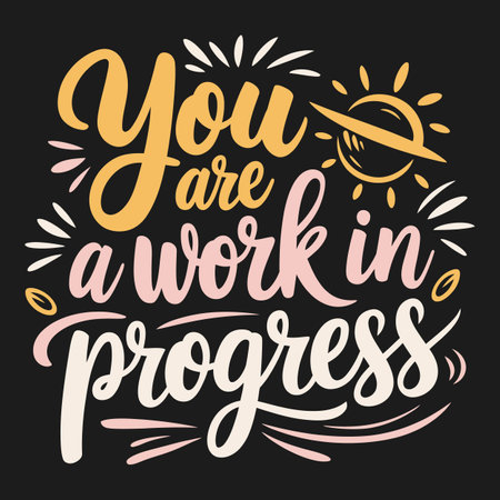 Empowering Mental Health Awareness Quote for Inner Peace and Resilienceのイラスト素材