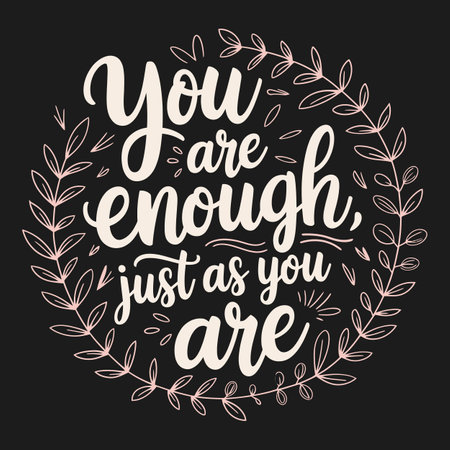 Motivating Quote for Mental Health Awareness and Building Resilienceのイラスト素材