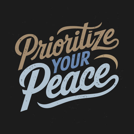 Typography Art for Mental Health Awareness   Uplifting and Positiveのイラスト素材