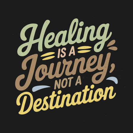 Typography for Positive Mental Health Awareness   Empowering Wordsのイラスト素材