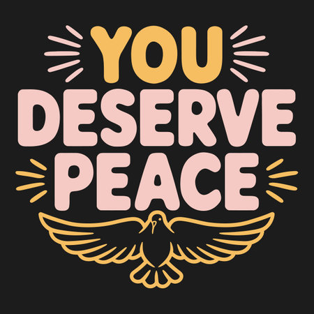 Heartwarming Mental Health Awareness Quote for Encouraging Inner Strengthのイラスト素材