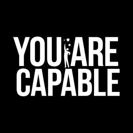 Motivational Typography Design for Students Committed to Achieving Goalsのイラスト素材