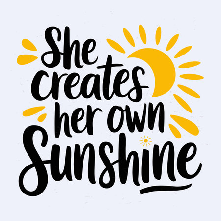 Elegant and Motivational G?? A WomenG??s Quote Design Celebrating Ambition and Feminine Powerのイラスト素材