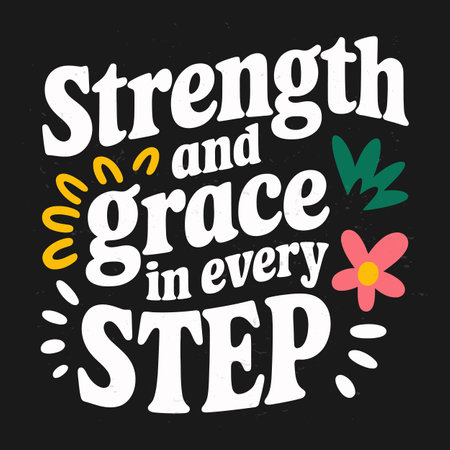 Elegant and Inspirational G?? A Stylish Women's Design for Empowering Messagesのイラスト素材