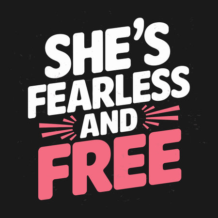 Elegant and Strong G?? A Motivational Women's Design for Bold Quotesのイラスト素材