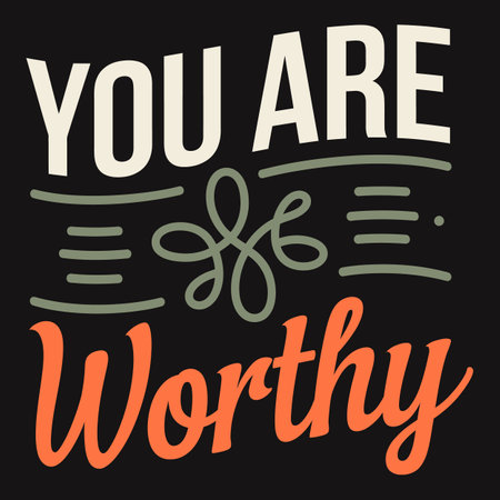 Your Opinion of Yourself Is What Matters Trust Your Own Self-Perceptionのイラスト素材