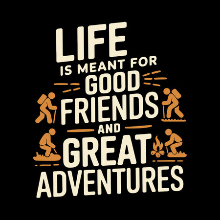 Explore the WorldG??s Hidden Wonders with Inspiring Typography Quote for Passionate Explorersのイラスト素材