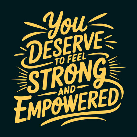 Inspiring motivation quote with text You Never Forget To Succeed To Empower. Vector typography poster design conceptのイラスト素材