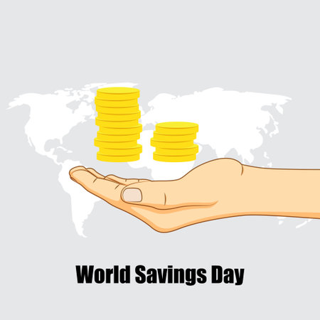 vector illustration for world saving dayのイラスト素材
