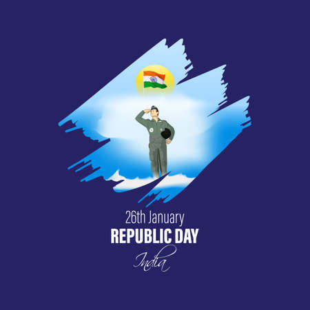 vector illustration for Indian republic dayのイラスト素材