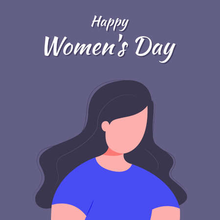 vector illustration for international women's dayのイラスト素材
