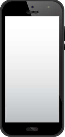 Isolated Smart Phone Vector Illustrationのイラスト素材
