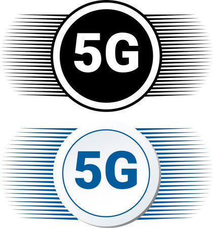 5G Network Vector Illustration Graphic