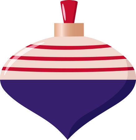 Spinning Top Vector Illustration Graphicのイラスト素材