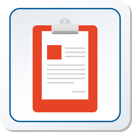 Notepad Icon Vector Illustration Graphicのイラスト素材