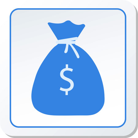 Money Bag Icon Vector Graphic Illustrationのイラスト素材