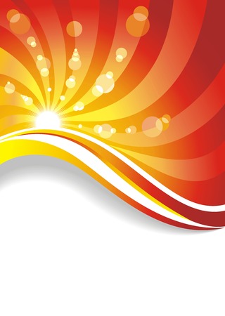 Solar background.のイラスト素材