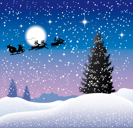 Christmas background.のイラスト素材