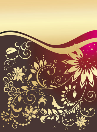 Flower background.のイラスト素材