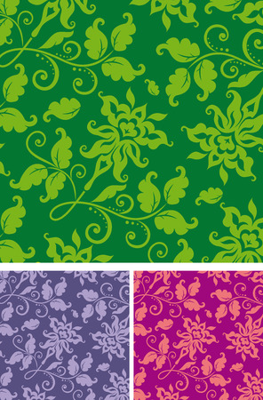 Floral background.のイラスト素材
