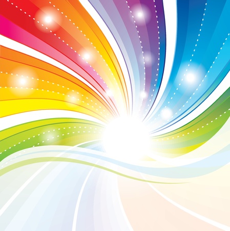 Colorful abstract background  のイラスト素材