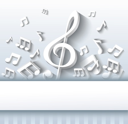 Abstract music background  のイラスト素材