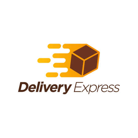 Delivery Express Logo Templateのイラスト素材