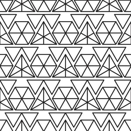 Seamless abstract geometric patternのイラスト素材